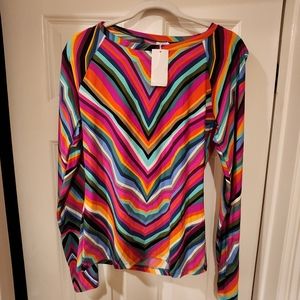 Trina Turk swim shirt